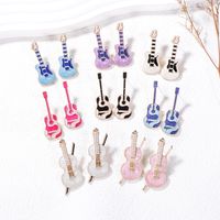 Casual Cute Musical Instrument Alloy Artificial Pearls Women's Ear Studs 1 Pair main image 1