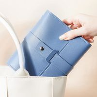 Simple Style Solid Color Pu Leather Jewelry Packaging Bags main image 2