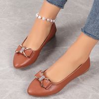 Women's Basic Solid Color Round Toe Casual Shoes main image 1