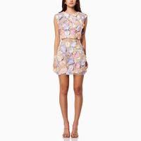 Daily Women's Elegant Flower Spandex Polyester Skirt Sets Skirt Sets main image 1