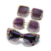 Streetwear Colorful Tac Cat Eye Full Frame Women's Sunglasses main image 5
