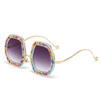 Streetwear Colorful Tac Cat Eye Full Frame Women's Sunglasses sku image 2