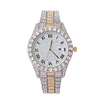Simple Style Shiny Solid Color Double Side Snaps Quartz Women's Watches main image 4