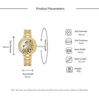 Simple Style Animal Double Side Snaps Quartz Women's Watches main image 2