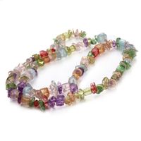 Irregular Crystal Opal Gravel Bracelet Bead String Jewelry Accesorios Al Por Mayor sku image 3