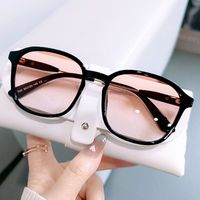 Streetwear Solid Color Pc Oval Frame Full Frame Women's Sunglasses main image 5