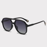 Streetwear Solid Color Tac Toad Glasses Full Frame Women's Sunglasses sku image 1