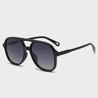 Streetwear Solid Color Tac Toad Glasses Full Frame Women's Sunglasses main image 5
