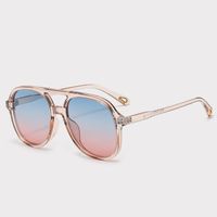 Streetwear Solid Color Tac Toad Glasses Full Frame Women's Sunglasses sku image 7