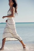 Women's Regular Dress Sundress Hawaiian Bohemian Strap Hollow Out Sleeveless Color Block Maxi Long Dress Beach main image 3