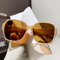 Streetwear Solid Color Tac Oval Frame Full Frame Women's Sunglasses main image 5