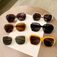Streetwear Solid Color Tac Oval Frame Full Frame Women's Sunglasses main image 1