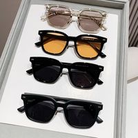 Simple Style Solid Color Pc Square Full Frame Women's Sunglasses main image 6