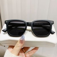 Simple Style Solid Color Pc Square Full Frame Women's Sunglasses main image 2