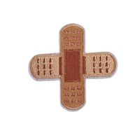 Cool Style Cross Skull Cloth Embroidery Hair Clip 1 Piece main image 6
