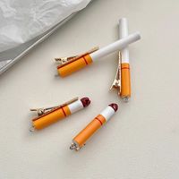 Funny Simple Style Cigarette Alloy Resin Hair Clip 1 Piece main image 6