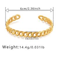 Le Cuivre Plaqué Or 18K Style IG Géométrique Bracelet sku image 15