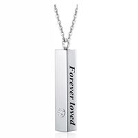 Simple Style Letter Metal Plating Inlay Zircon Unisex Pendant Necklace sku image 1
