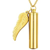 Simple Style Wings Metal Plating Unisex Pendant Necklace main image 1