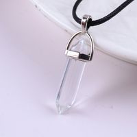 Vintage Style Geometric Solid Color Crystal Polishing Women's sku image 6