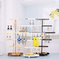 Simple Style Solid Color Metal Jewelry Rack main image 5