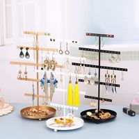 Simple Style Solid Color Metal Jewelry Rack main image 1