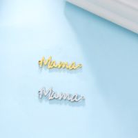 1 Piece Stainless Steel Letter Pendant main image 5