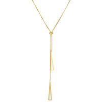 Titan Stahl Vergoldet Einfacher Stil Klassischer Stil Herzform Überzug Halskette Mit Anhänger sku image 7