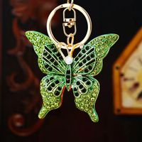 Cute Butterfly Metal Women's Keychain main image 5
