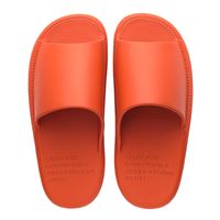 Unisex Basic Solid Color Open Toe Slides Slippers sku image 19