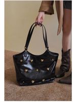 Women's Large All Seasons Pu Leather Solid Color Classic Style Magnetic Buckle Shoulder Bag main image 3