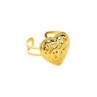 IG Style Heart Shape Stainless Steel Alloy Inlay Zircon Rings Earrings Necklace sku image 8