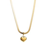 IG Style Heart Shape Stainless Steel Alloy Inlay Zircon Rings Earrings Necklace sku image 16