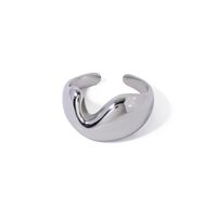 316 Stainless Steel  IG Style Geometric Open Rings main image 6