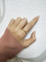 Wholesale Simple Style Solid Color Copper Open Rings main image 5
