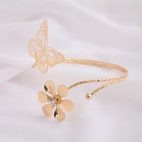 Retro Flower Butterfly Metal Curtain Buckle Artificial Decorations main image 3