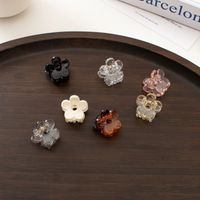 Women's Sweet Simple Style Flower Plastic Hair Claws main image 3