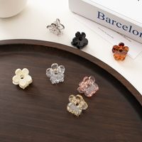 Women's Sweet Simple Style Flower Plastic Hair Claws main image 6