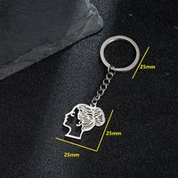 MAMA Human Stainless Steel Mother'S Day Bag Pendant Keychain sku image 2