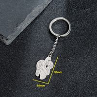 MAMA Human Stainless Steel Mother'S Day Bag Pendant Keychain sku image 5