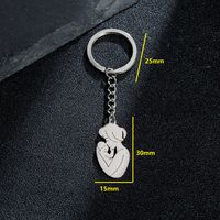 MAMA Human Stainless Steel Mother'S Day Bag Pendant Keychain sku image 6