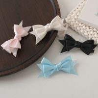 Women's Sweet Simple Style Bow Knot Cloth Hair Clip main image 1