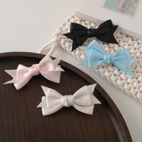 Women's Sweet Simple Style Bow Knot Cloth Hair Clip main image 5