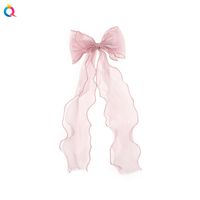 Women's Elegant Sweet Bow Knot Gauze Iron Hair Clip main image 4
