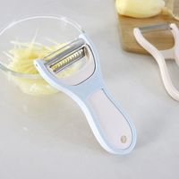 Simple Style Solid Color Stainless Steel Plastic Peeler 1 Piece main image 6