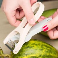 Simple Style Solid Color Stainless Steel Plastic Peeler 1 Piece main image 5