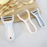 Simple Style Solid Color Stainless Steel Plastic Peeler 1 Piece main image 7