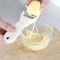 Simple Style Solid Color Stainless Steel Plastic Peeler 1 Piece main image 2