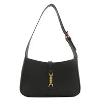 Women's Pu Leather Solid Color Classic Style Lock Clasp Shoulder Bag sku image 5