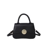 Women's Pu Leather Solid Color Basic Flip Cover Handbag sku image 6